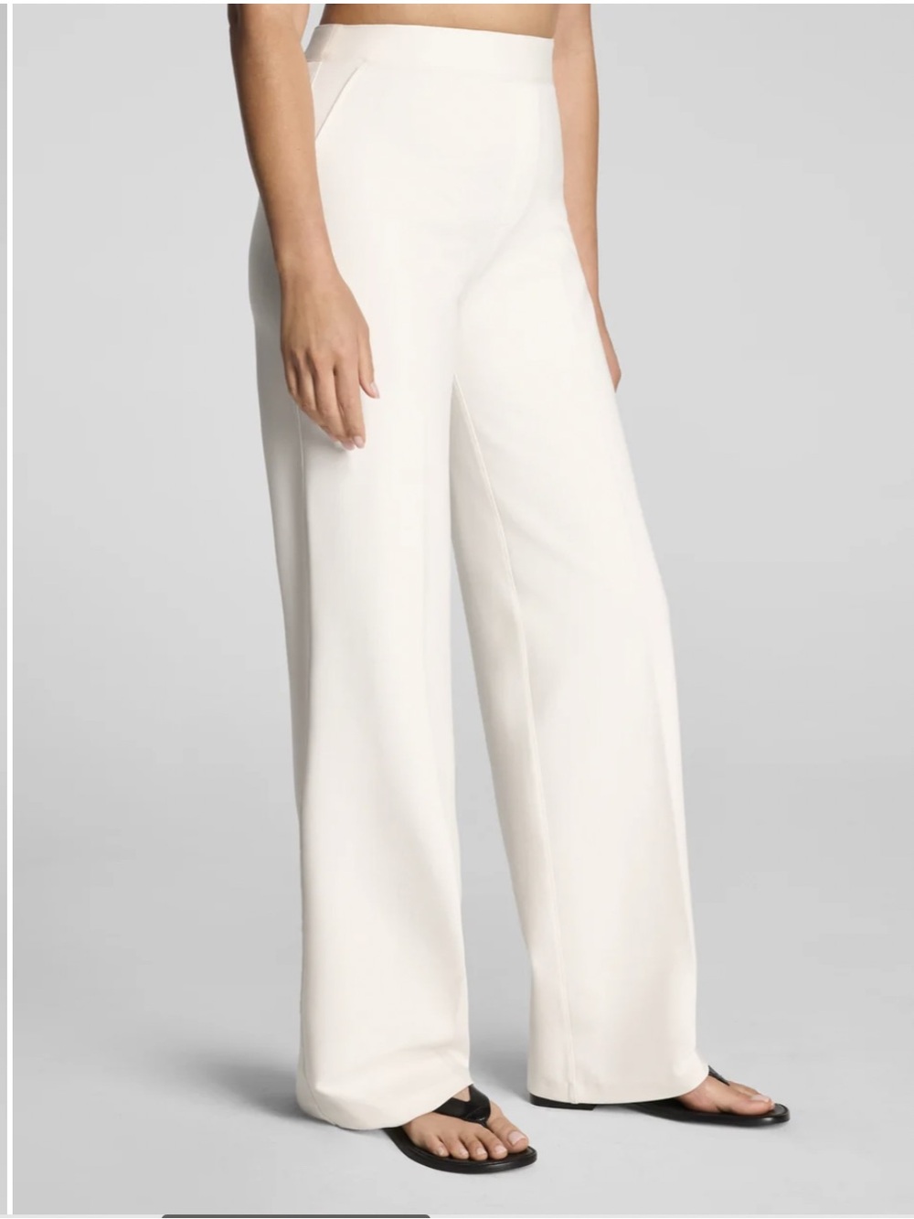 SPANX Supersmooth Perfect fit Ponte Wide leg Jeans Size XS